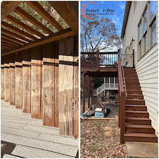 Professional Deck Staining in Lawrenceville 1