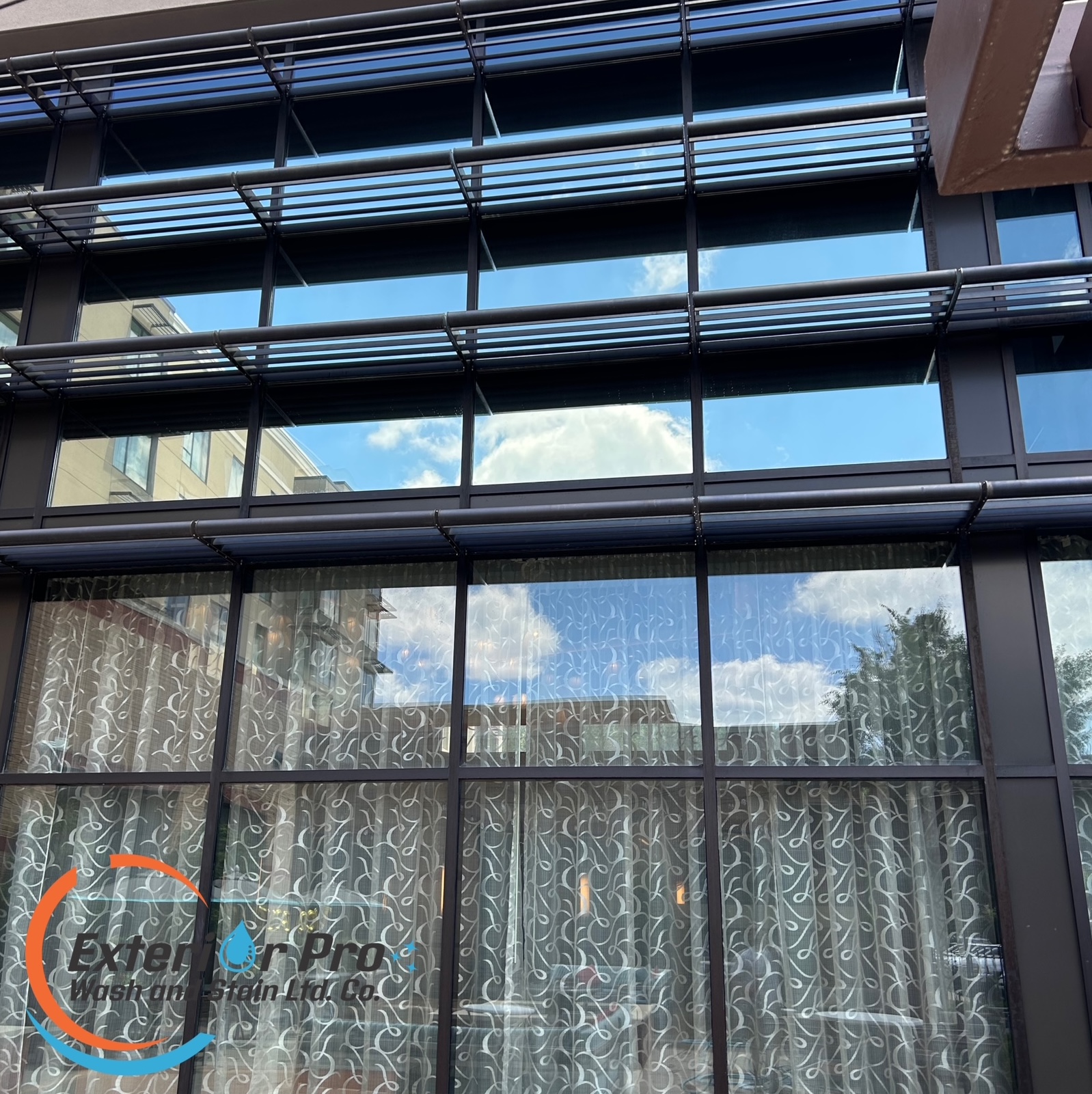 Commercial pressure washing and painting services